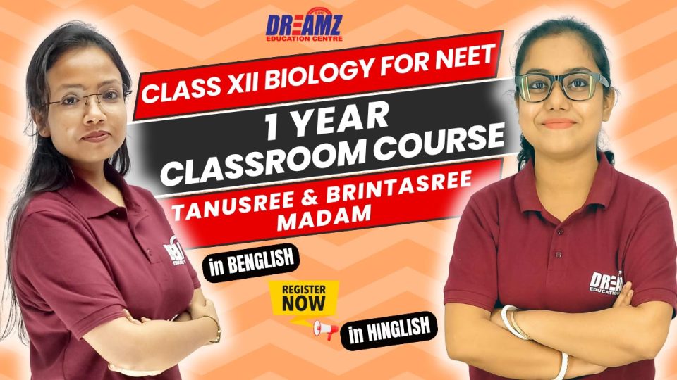 BIOLOGY Classroom Course for 1 Year Medical Entrance Exam